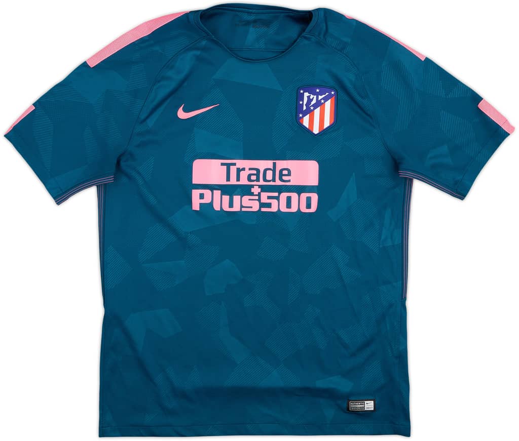 2017-18 Atletico Madrid Third Shirt - 6/10 - (L)