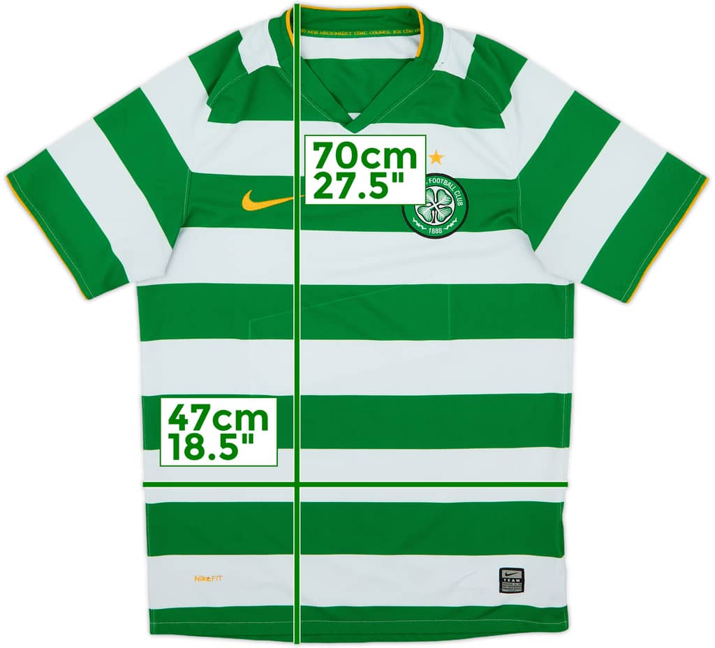 2008-10 Celtic Home Shirt - 4/10 - (S)