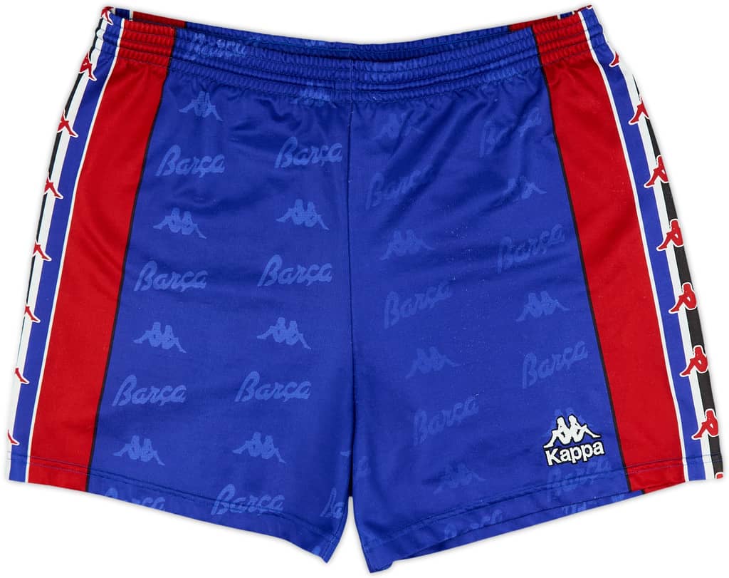 1995-97 Barcelona Home Shorts - 8/10 - (XL)