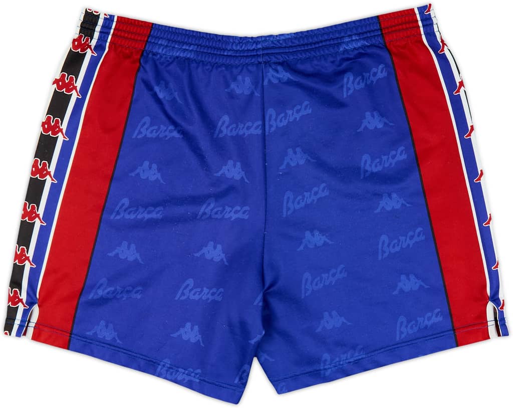 1995-97 Barcelona Home Shorts - 8/10 - (XL)