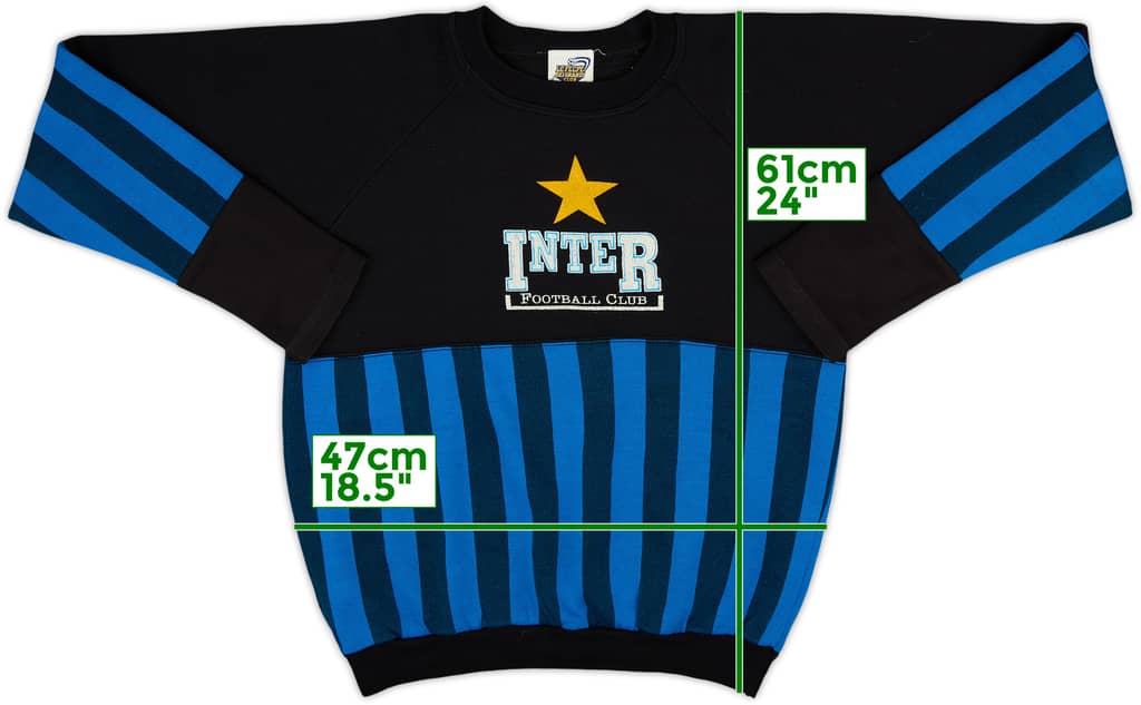 1990-91 Inter Milan Le Felpe Dei Grandi Sweat Top - 7/10 - (M)