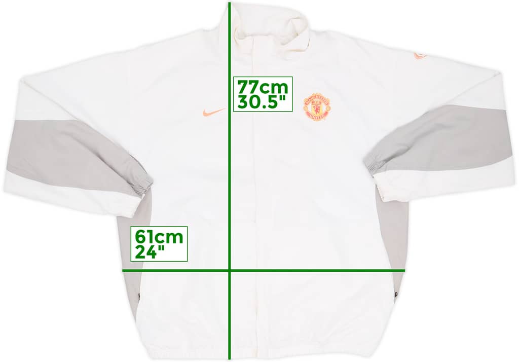 Chaqueta de chándal Nike del Manchester United 2003-04 - 5/10 - (XL)