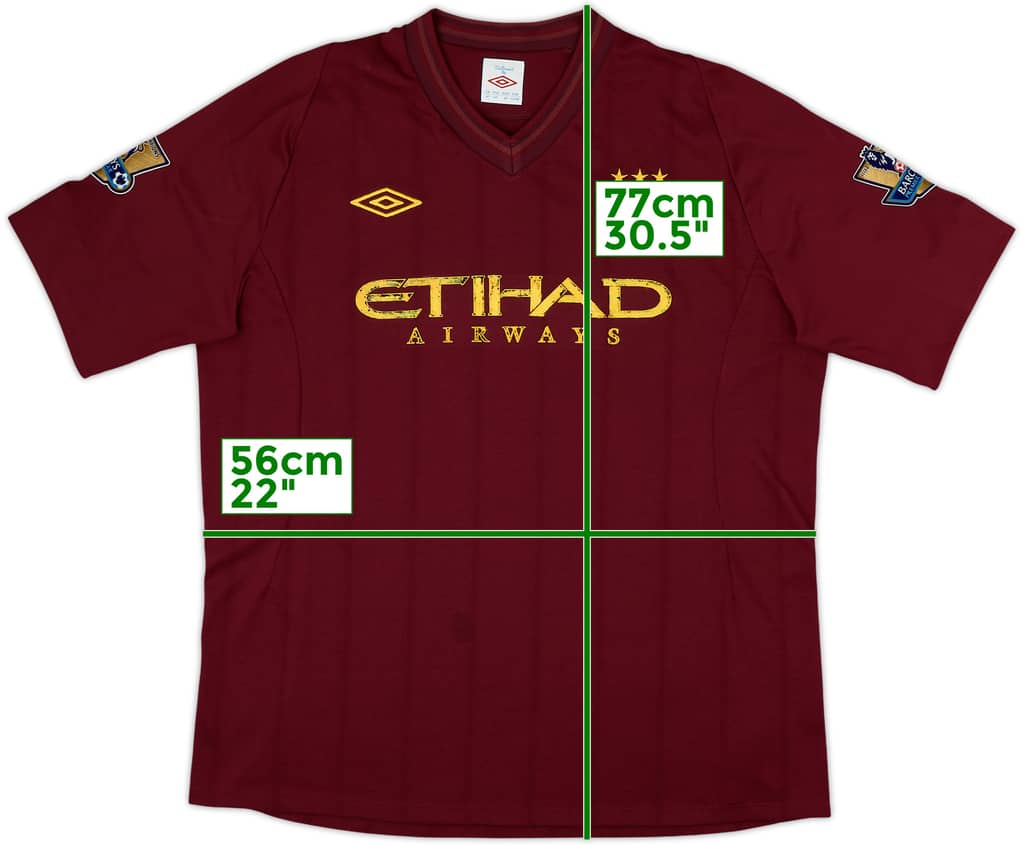 2012-13 Manchester City Away Shirt - 5/10 - (XL)