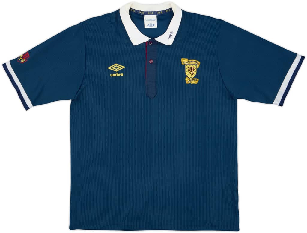 1988-91 Scotland Home Shirt - 8/10 - (M)