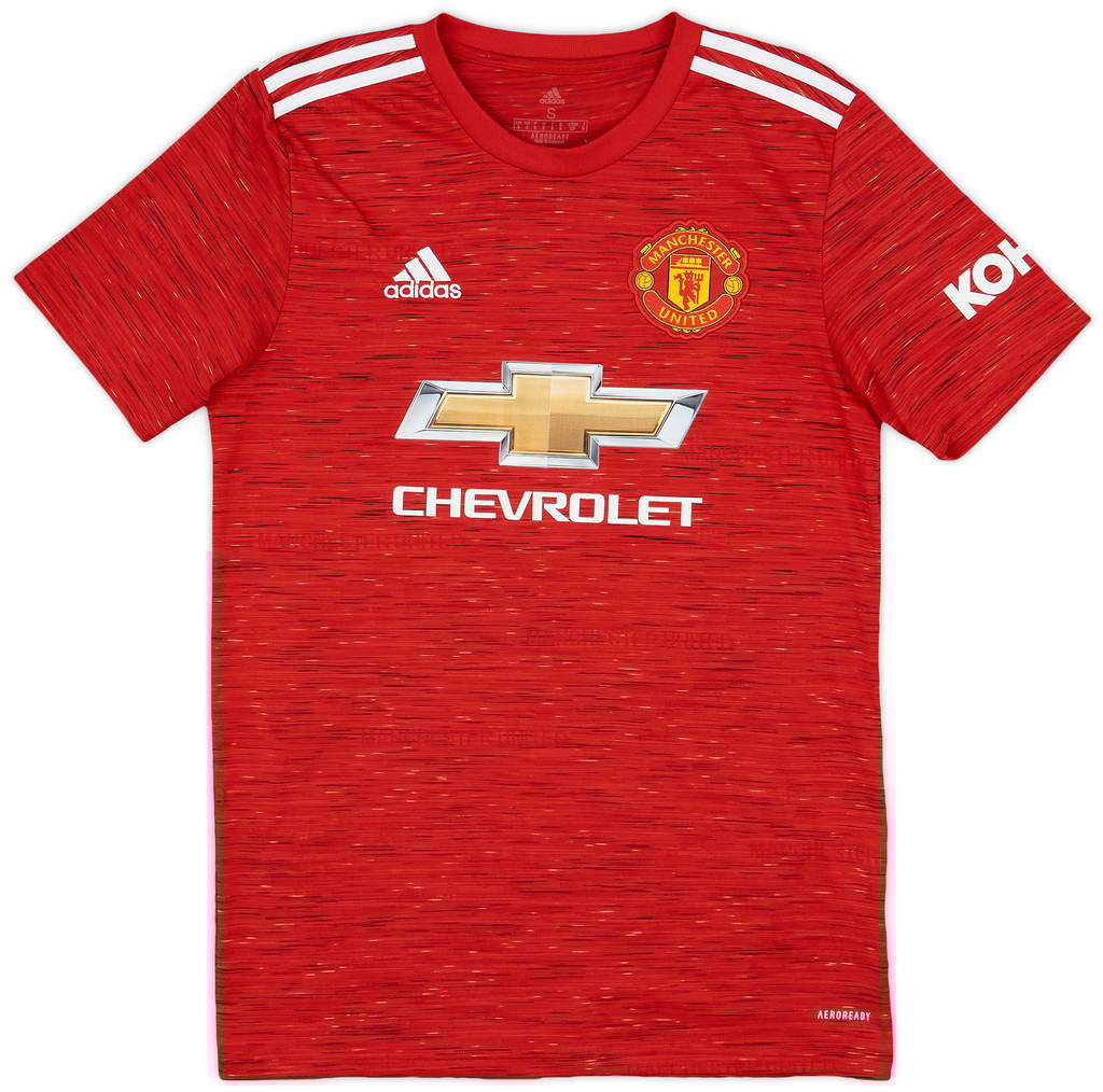2020-21 Manchester United Home Shirt B.Fernandes #18 - 9/10 - (S)