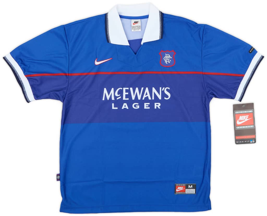 1997-99 Rangers Home Shirt Gascoigne #8 (M)