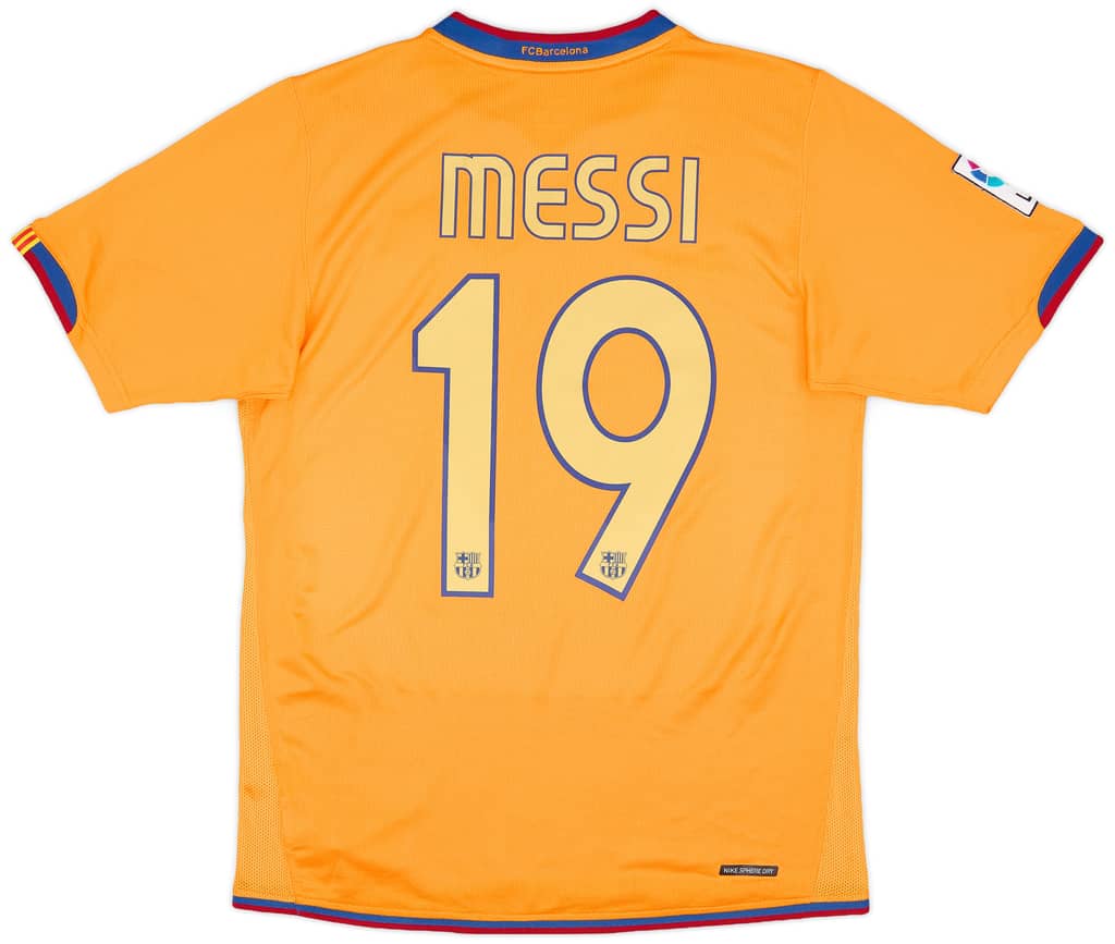 2006-08 Barcelona Away Shirt Messi #19 - 8/10 - (S)