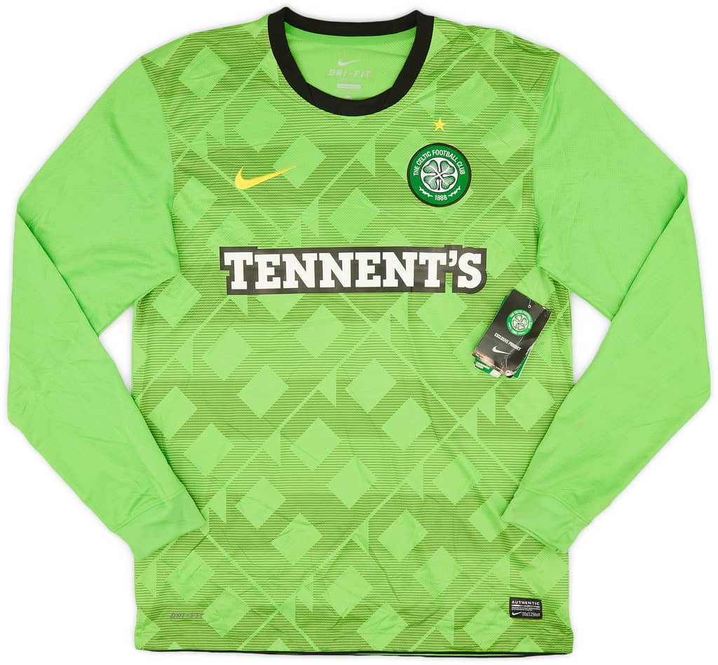 2010-11 Celtic Away L/S Shirt (M)