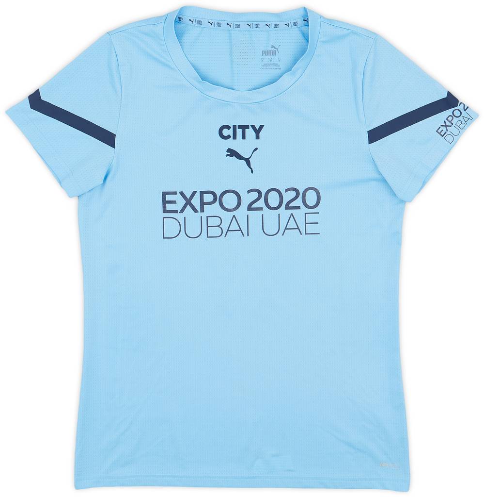 2020-21 Manchester City Puma Training Shirt - 7/10 - (Women's M)