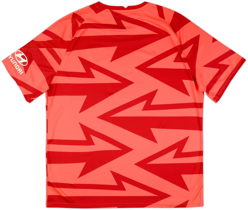 2021-22 Atletico Madrid Player Issue Pre-Match Shirt - 7/10 - (XXL)