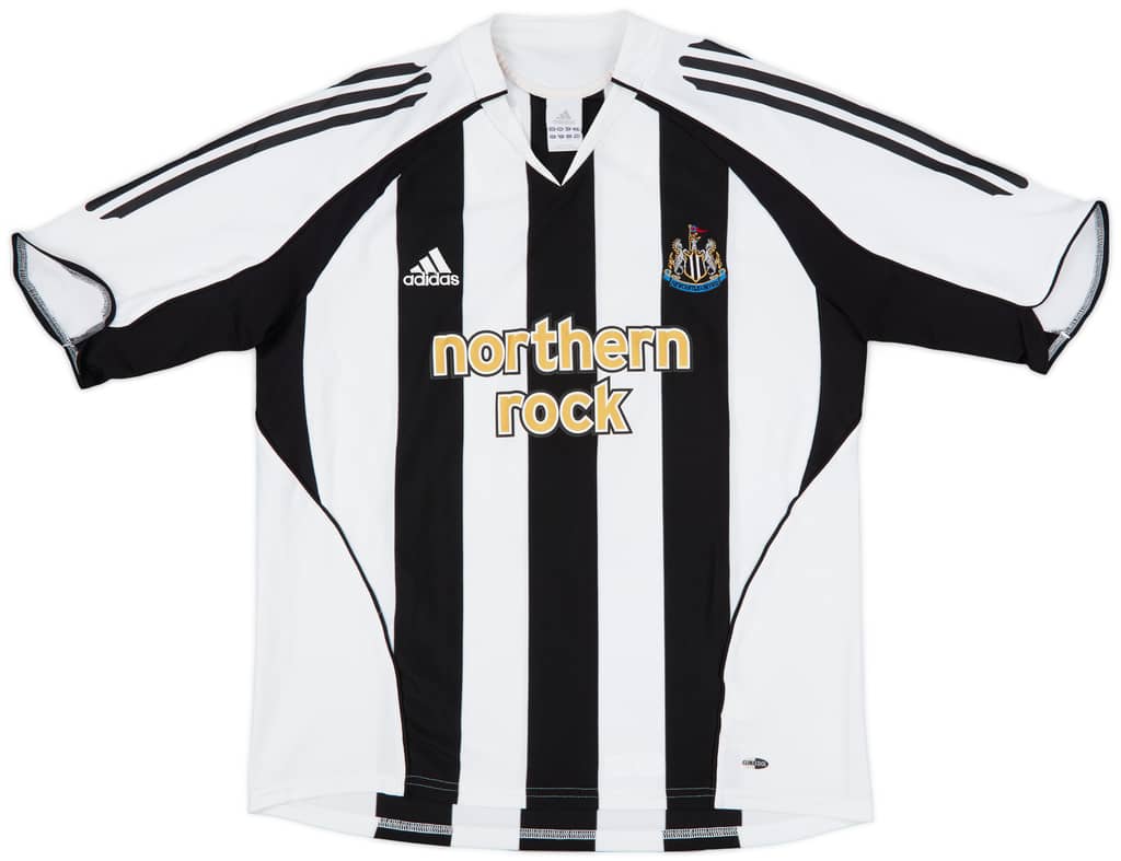 2005-07 Newcastle Home Shirt Shearer #9 - 10/10 - (L)