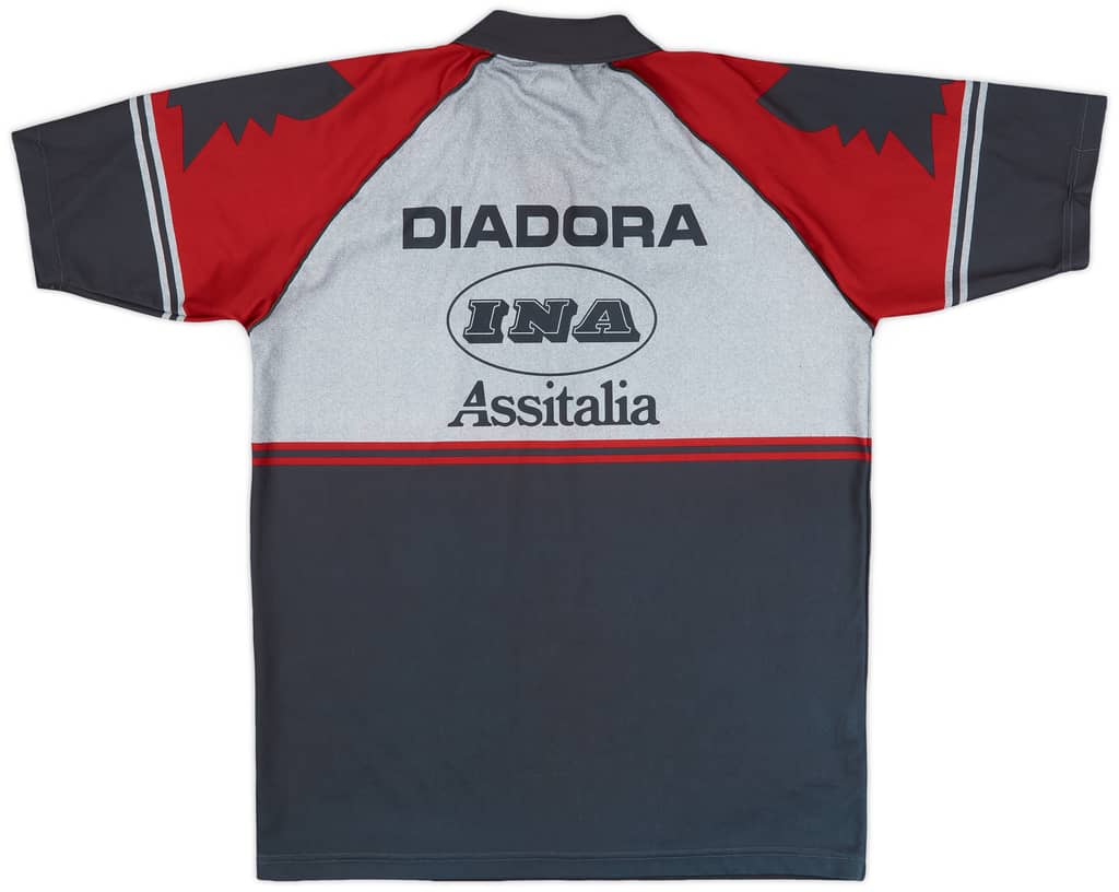 1997-98 Roma Diadora Training Shirt - 8/10 - (L)