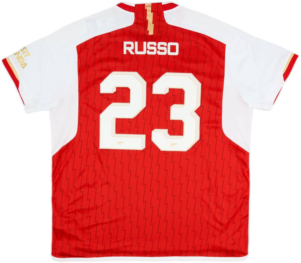 2023-24 Arsenal Home Shirt Russo #23 (Unisex XXL)