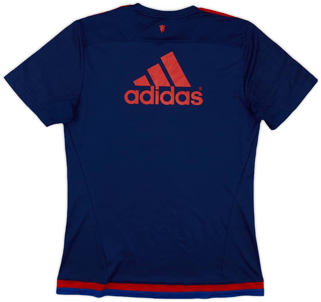 2015-16 Manchester United adizero Training Shirt - 9/10 - (M)