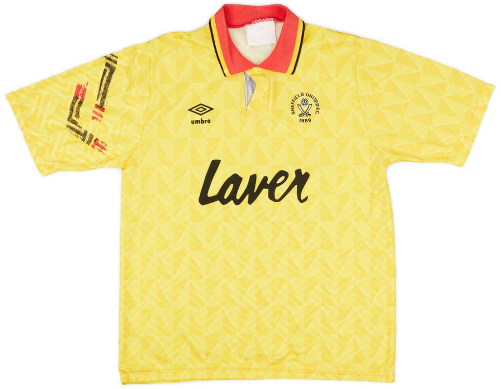 1991-93 Sheffield United Away Shirt - 8/10 - (L)