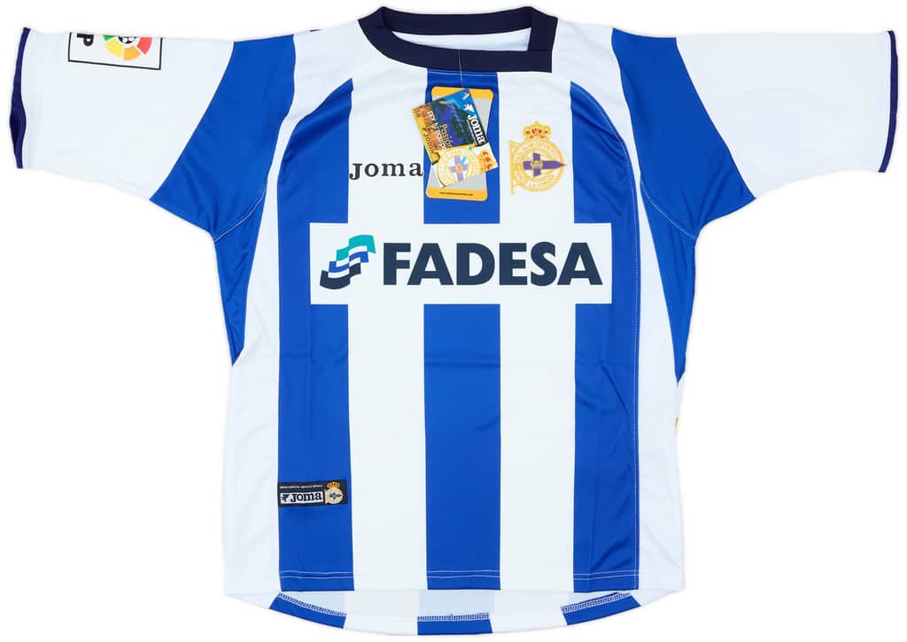 2004-05 Deportivo de La Coruna Home Shirt (S)