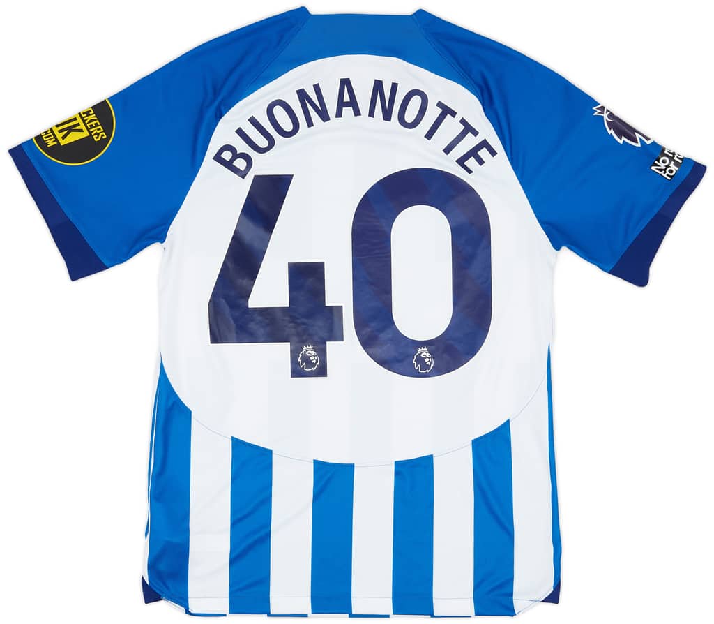2023-24 Brighton Match Issue Home Shirt Buonanotte #40