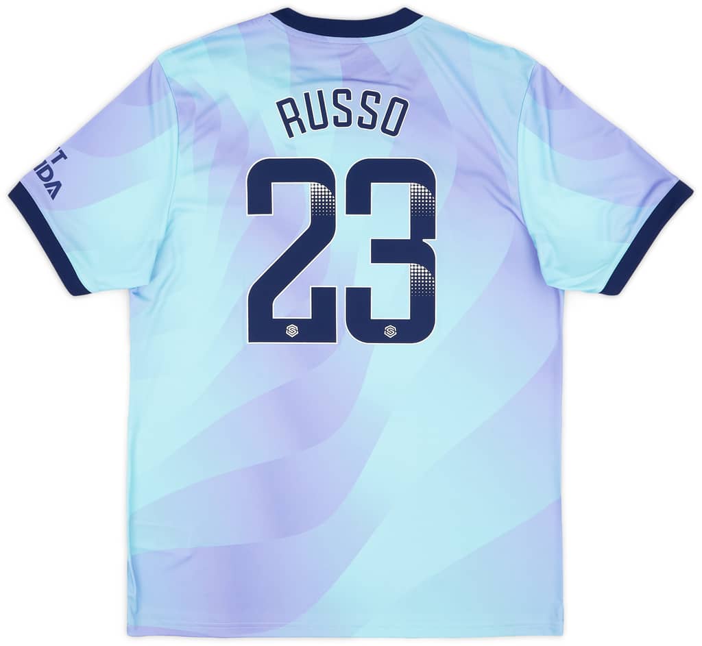 2024-25 Arsenal Women's Third Shirt Russo #23 (Unisex Fit)