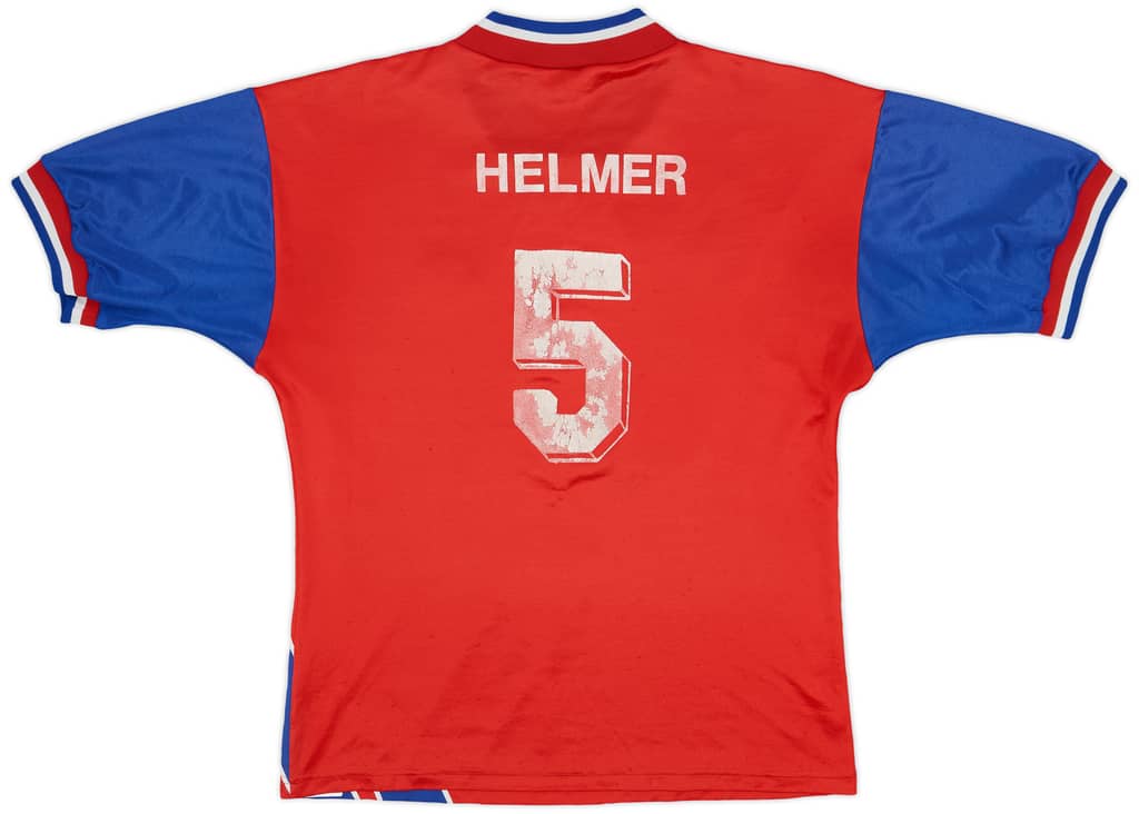 1993-95 Bayern Munich Home Shirt Helmer #5 - 5/10 - (XXL)