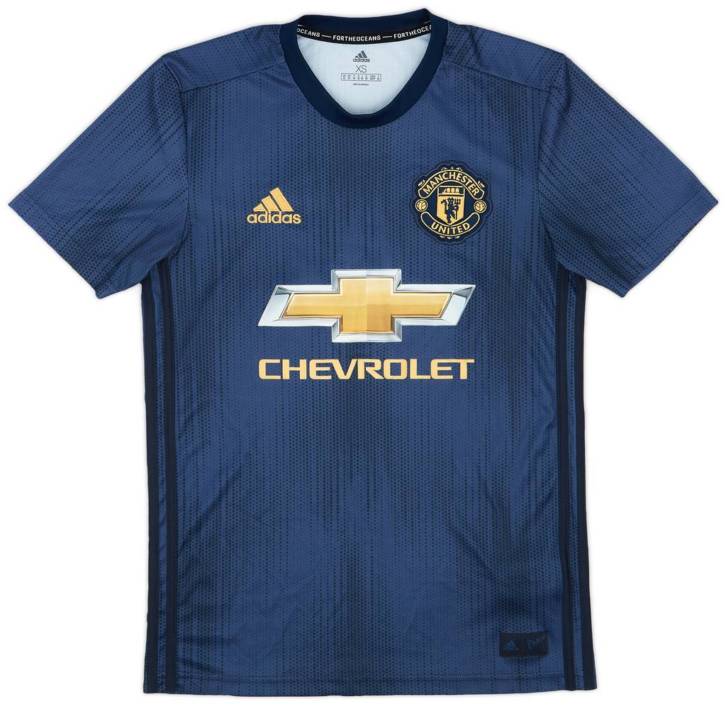 2018-19 Manchester United Third Shirt - 9/10 - (XS)