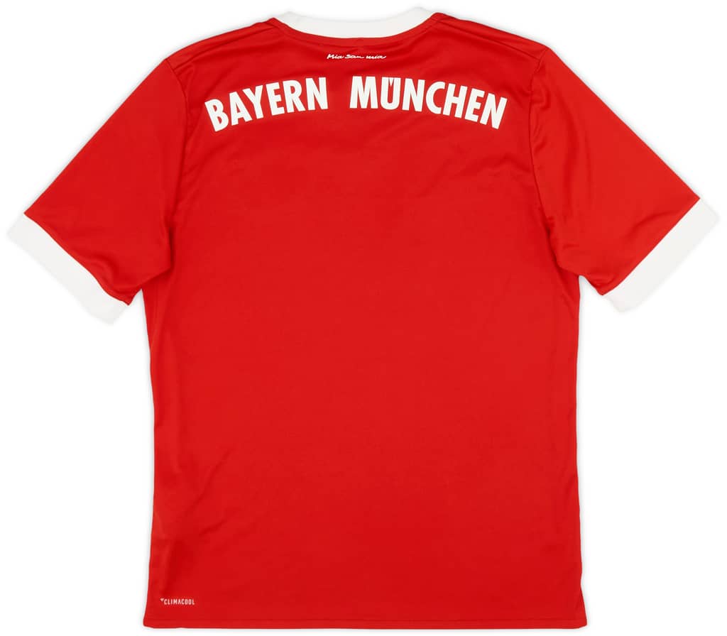 2017-18 Bayern Munich Home Shirt - 8/10 - (XL.Boys)