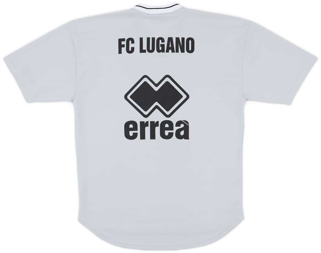 2001-02 Lugano Player Issue Errea Training Shirt #15 - 8/10 - (L)
