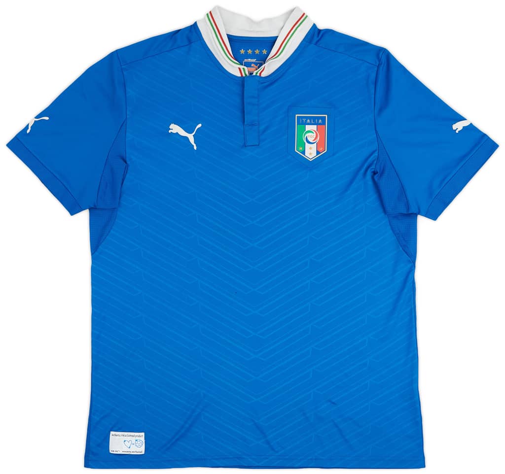 2012-13 Italy Home Shirt - 6/10 - (XL)