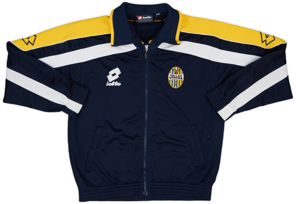 2000-02 Hellas Verona Lotto Track Jacket - 7/10 - (M)
