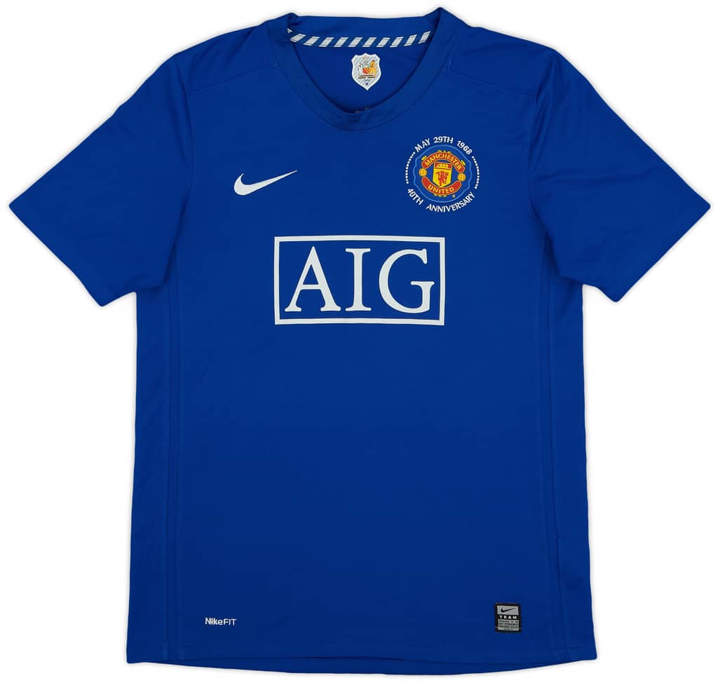 2008-09 Manchester United Third Shirt - 8/10 - (XL.Boys)