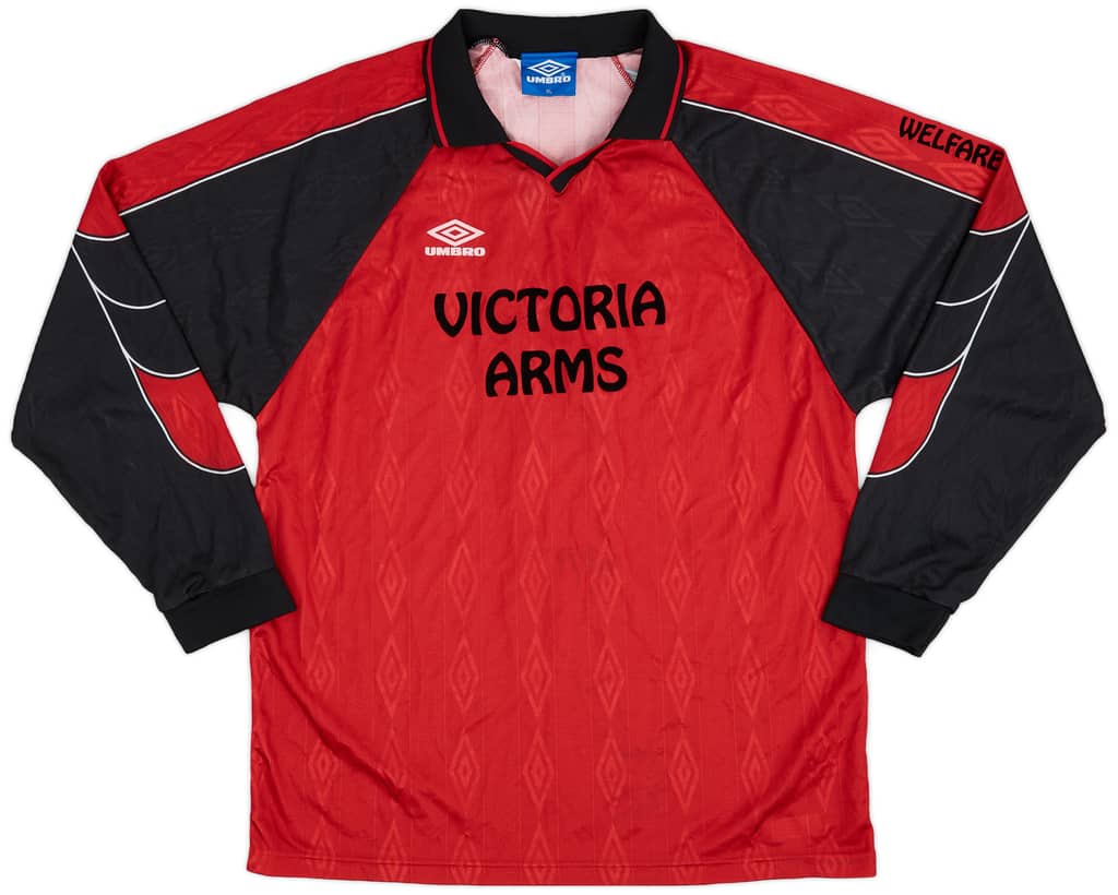 1990s Umbro Template L/S Shirt #3 - 9/10 - (XL)
