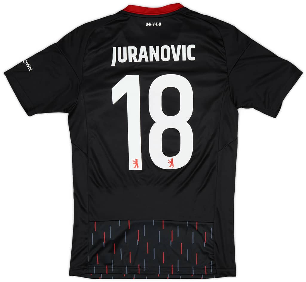 2022-23 Union Berlin Match Issue Europa League Third Shirt Juranovic #18