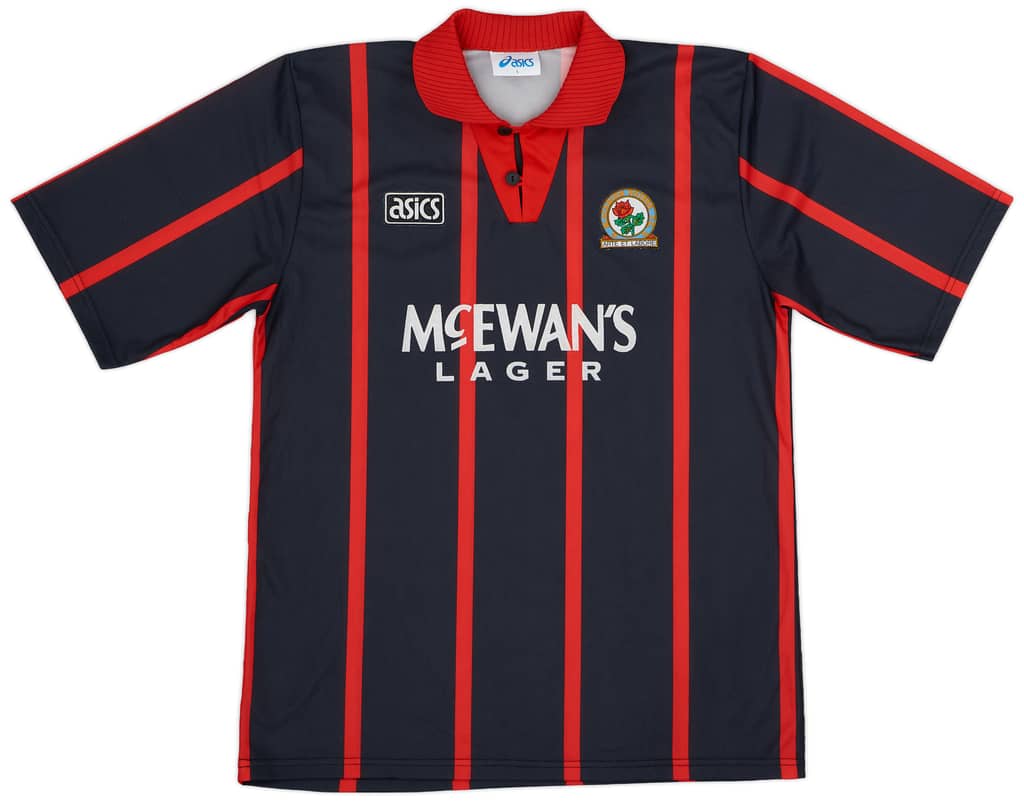 1994-95 Blackburn Away Shirt Shearer #9 - 9/10 - (L)