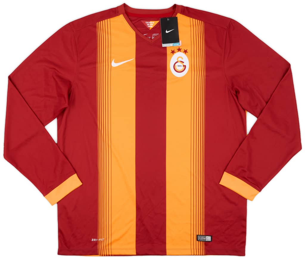 2014-15 Galatasaray Home L/S Shirt (XL)