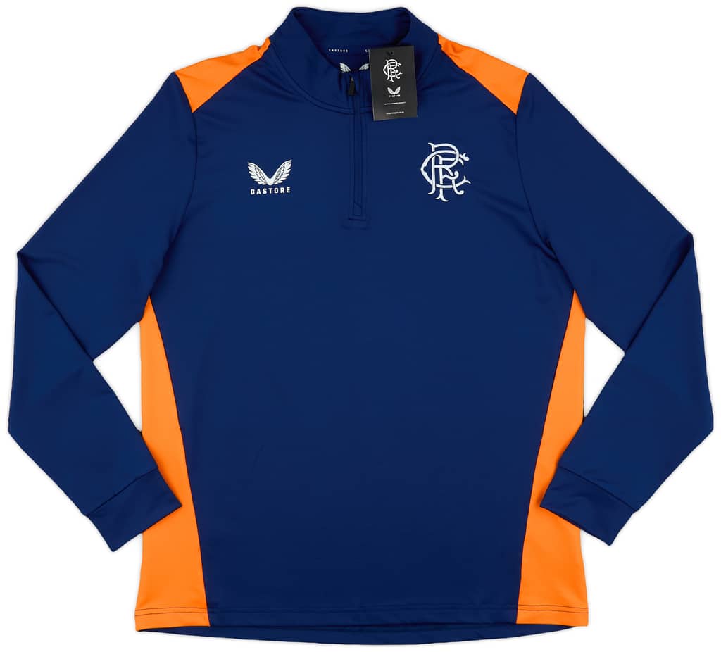 2023-24 Rangers Castore 1/4 Zip Training Top