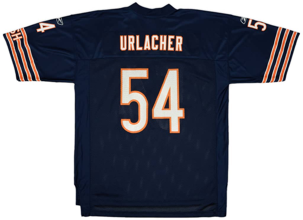 2007 Chicago Bears Urlacher #54 Reebok On Field Home Jersey - 9/10 - (XL)