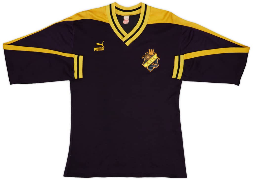 1978-79 AIK Stockholm Match Issue Home L/S Shirt #2