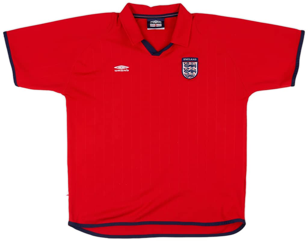 2002-04 England Umbro Training Shirt - 8/10 - (L)
