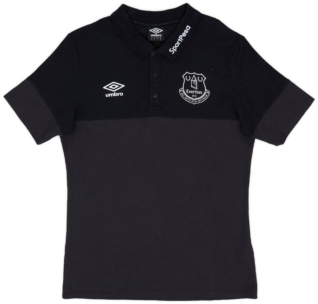 2019-20 Everton Umbro Polo Shirt - 8/10 - (M)