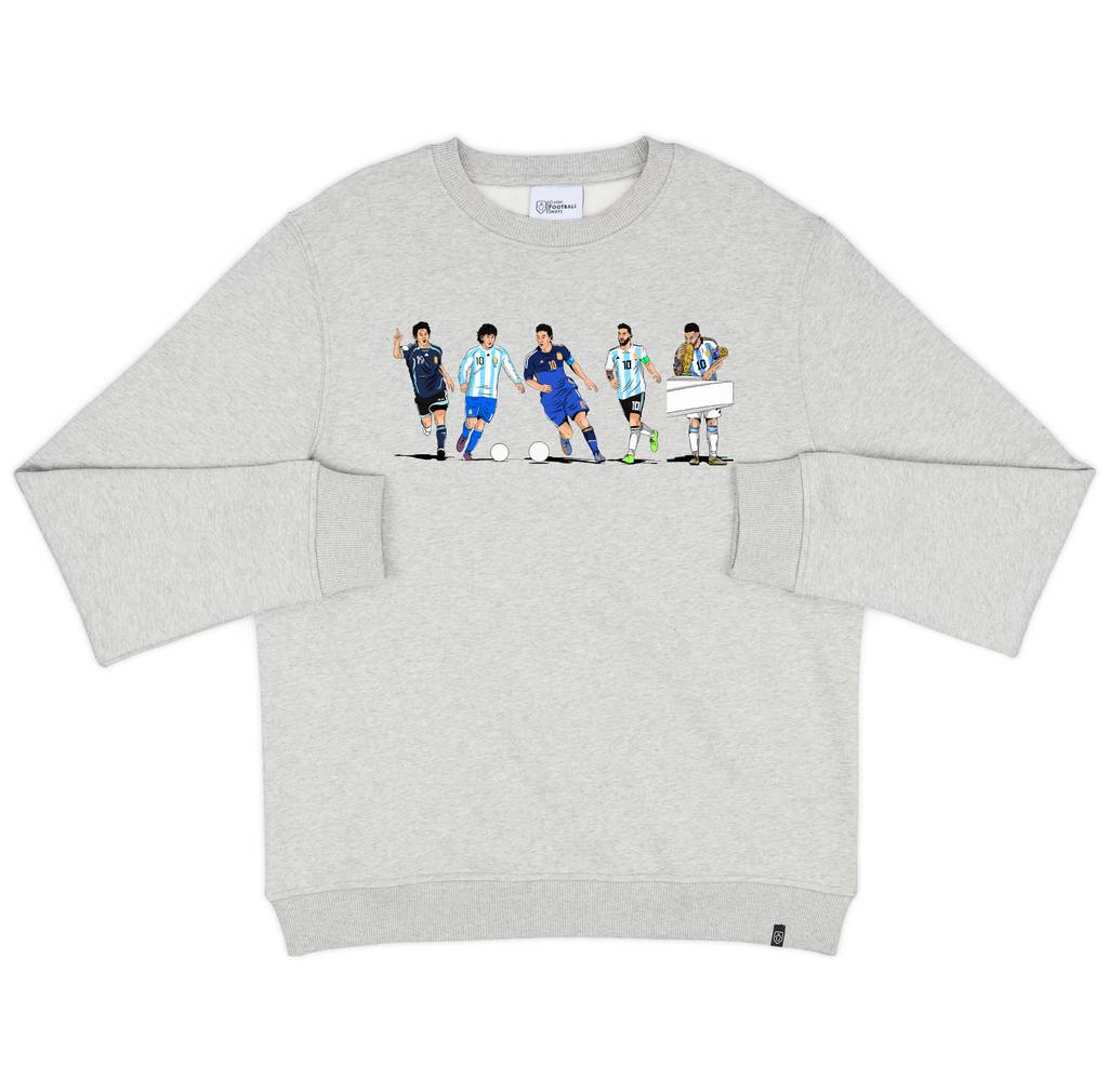 Messi Every WC Graphic Crew Sweat