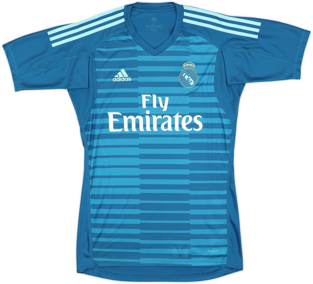 2018-19 Real Madrid GK S/S Shirt - 9/10 - (S)