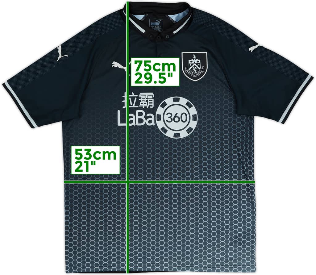 2018-19 Burnley Away Shirt - 10/10 - (L)