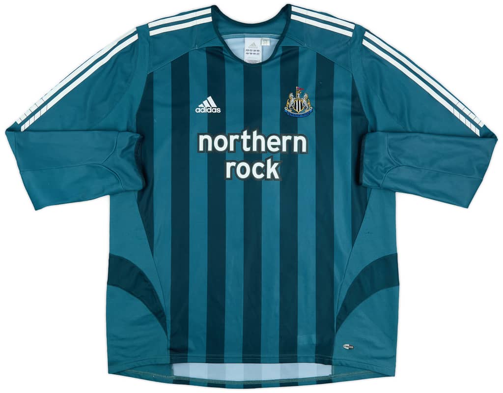 2005-06 Newcastle Away L/S Shirt Solano #4 - 7/10 - (XXL)