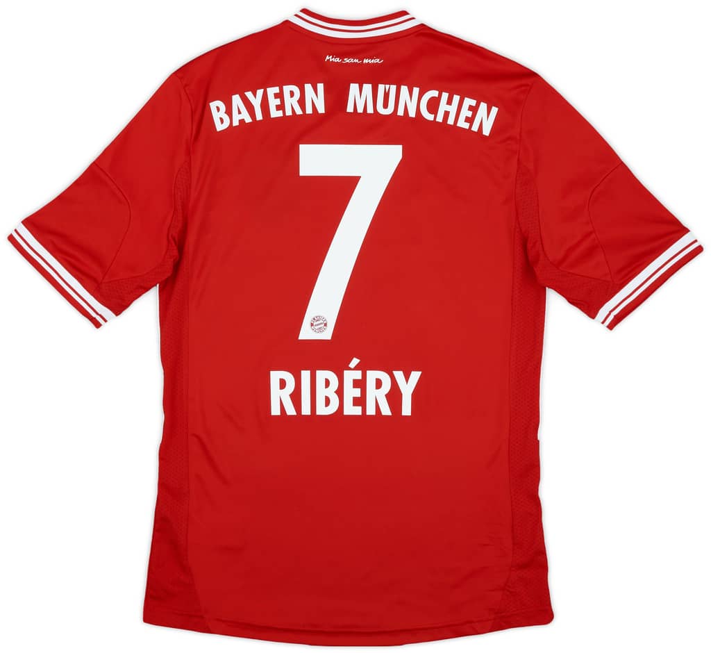 2013-14 Bayern Munich Home Shirt Ribery #7 - 8/10 - (S)