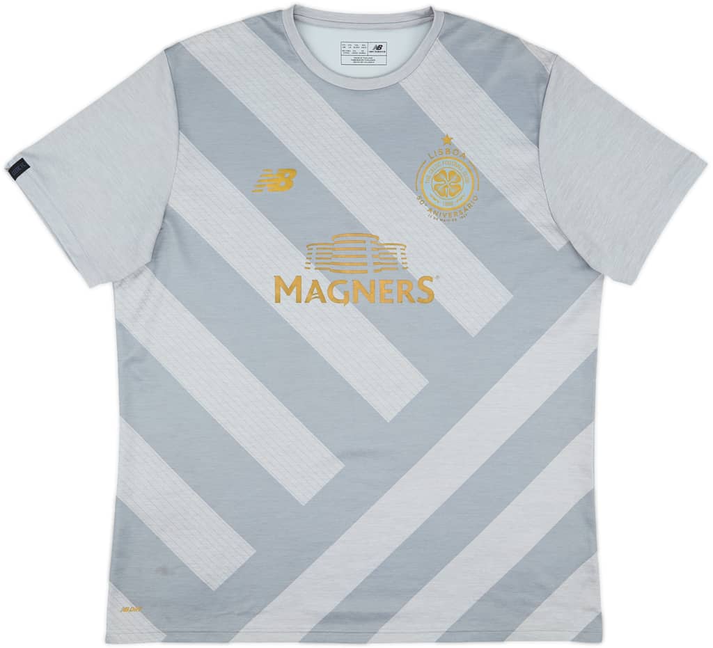 2017-18 Celtic New Balance Training Shirt - 7/10 - (XXL)