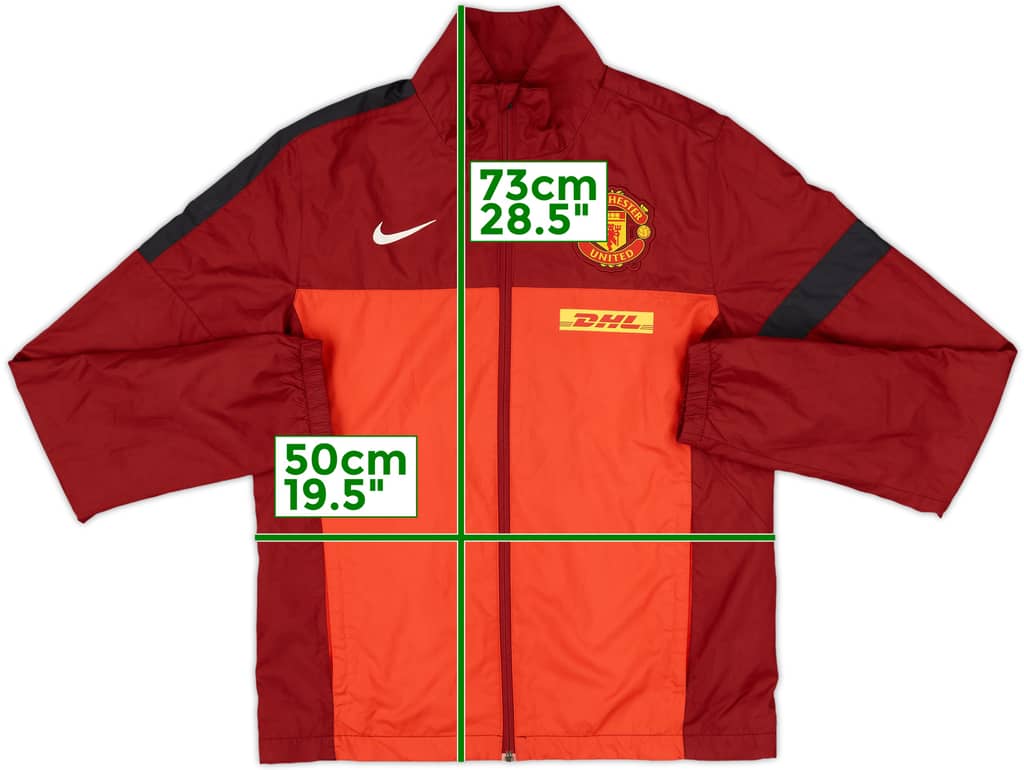 2013-14 Manchester United Nike Track Jacket - 8/10 - (S)
