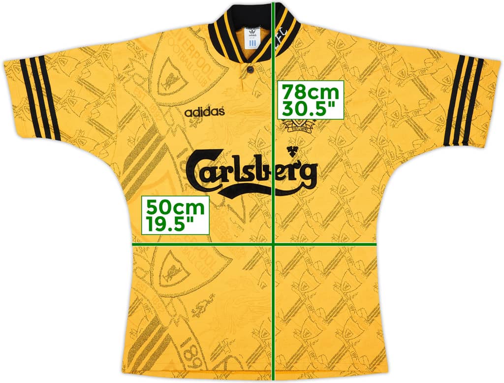 1994-96 Liverpool Third Shirt - 9/10 - (M/L)