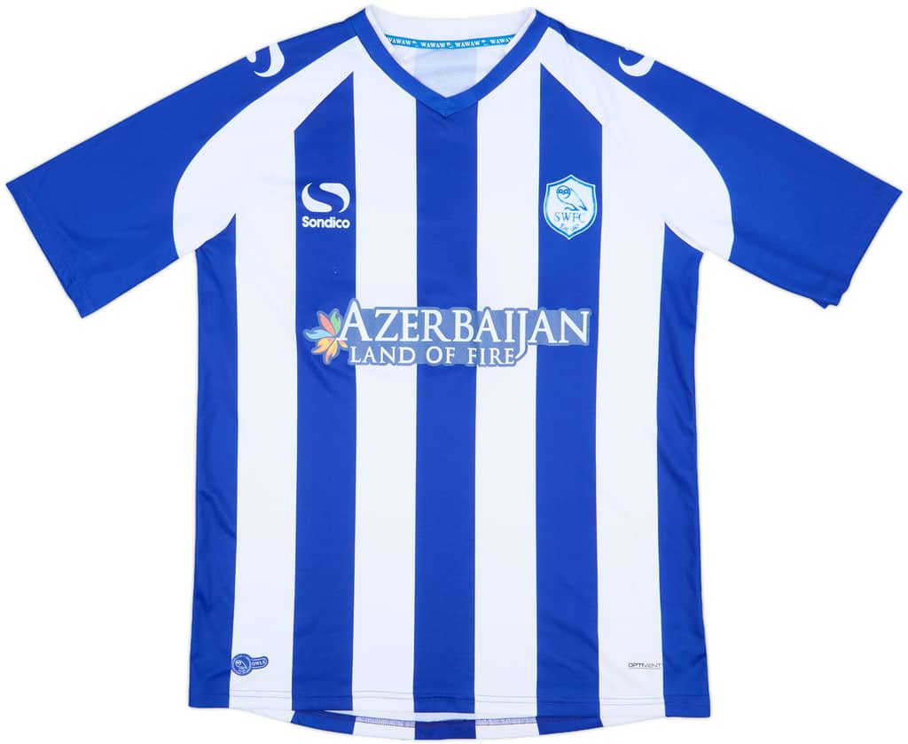 2014-15 Sheffield Wednesday Home Shirt - 8/10 - (L)