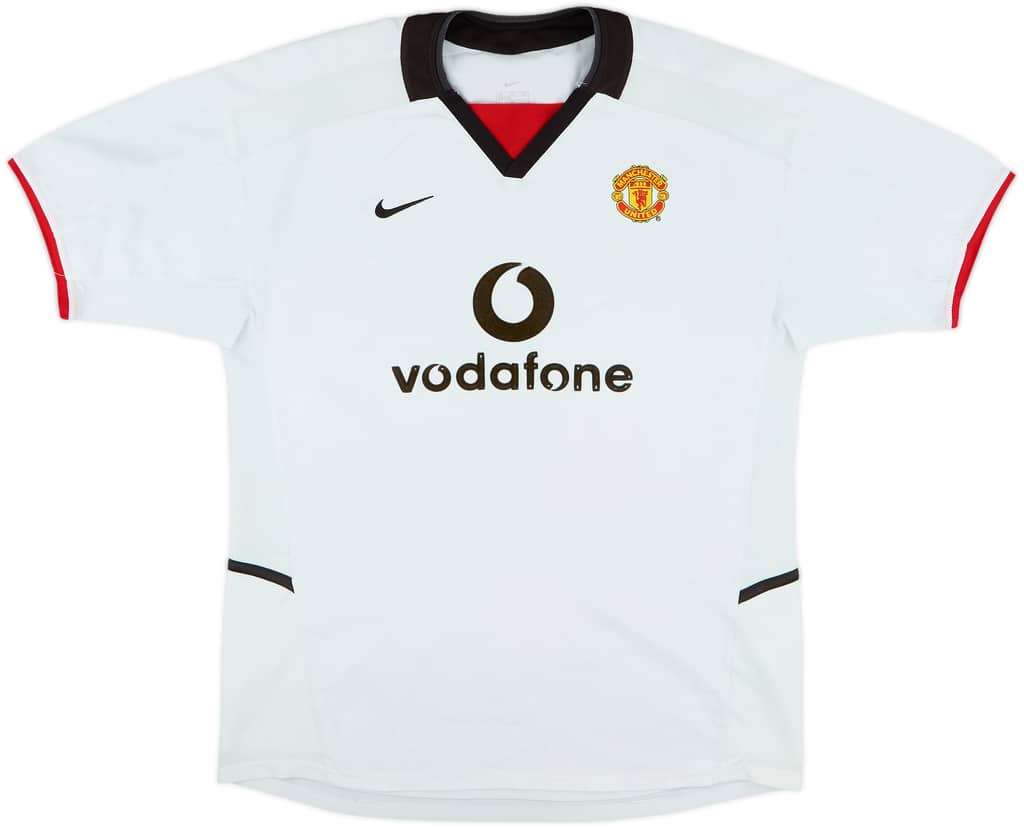 2002-03 Manchester United Away Shirt - 6/10 - (XL.Boys)