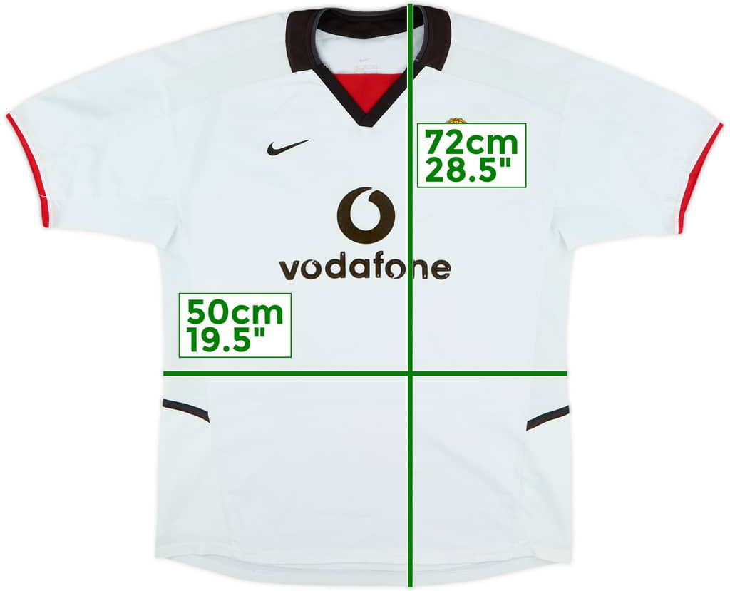 2002-03 Manchester United Away Shirt - 6/10 - (XL.Boys)