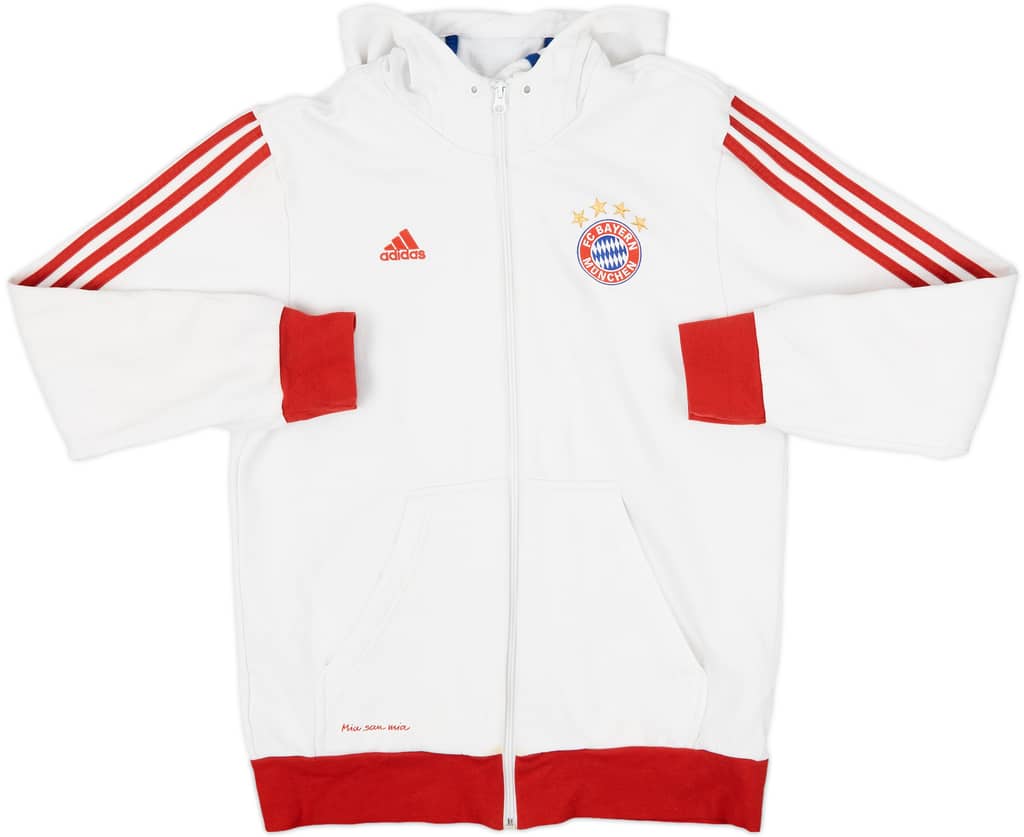 2014-15 Bayern Munich adidas Hooded Sweat Top - 5/10 - (M)